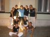 Capoeira táncosok bemutatkozása
